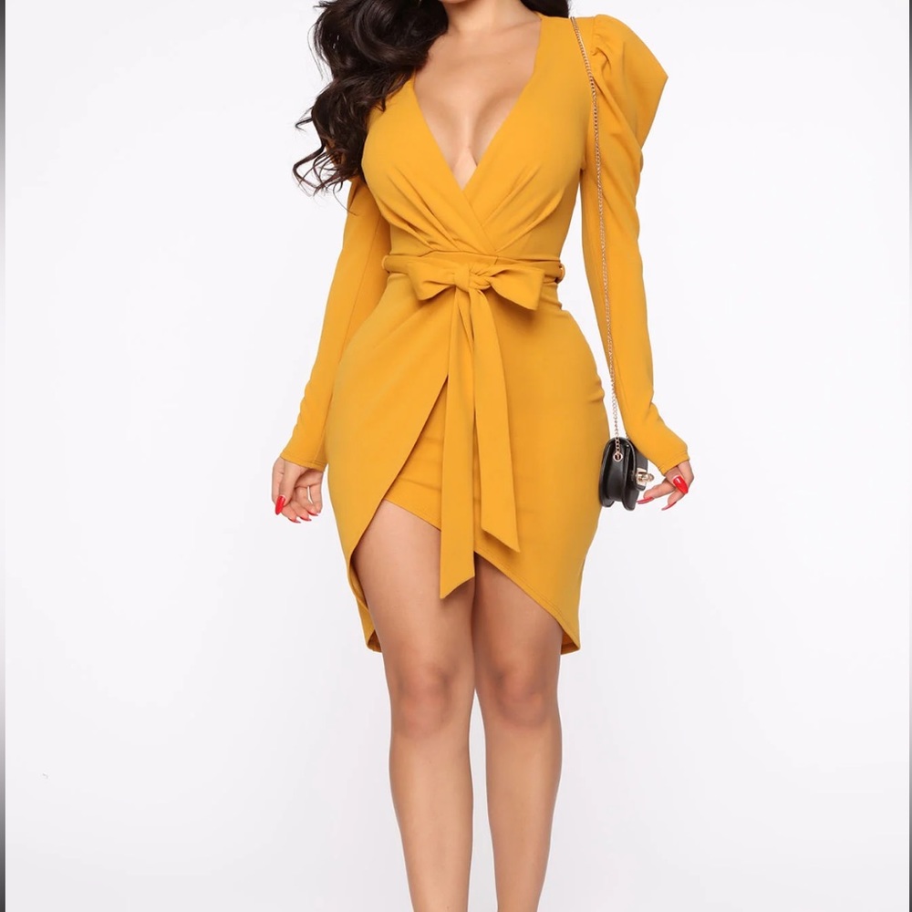 NWT Fashion Nova “Owning this moment” Mini Dress Size Large